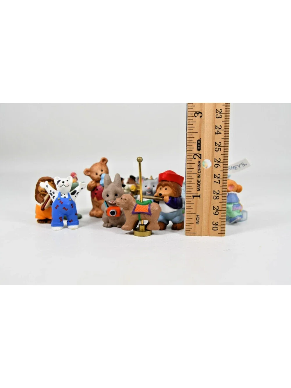 Hallmark Merry Miniatures 12 Anthropomorphic Animals in Costumes Lot VTG 1990s